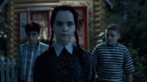 Wednesday Addams explaining "I'm not perky" in Addams Family Values (1993)