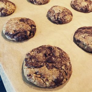 A photograph of the sort of cookies I bake.